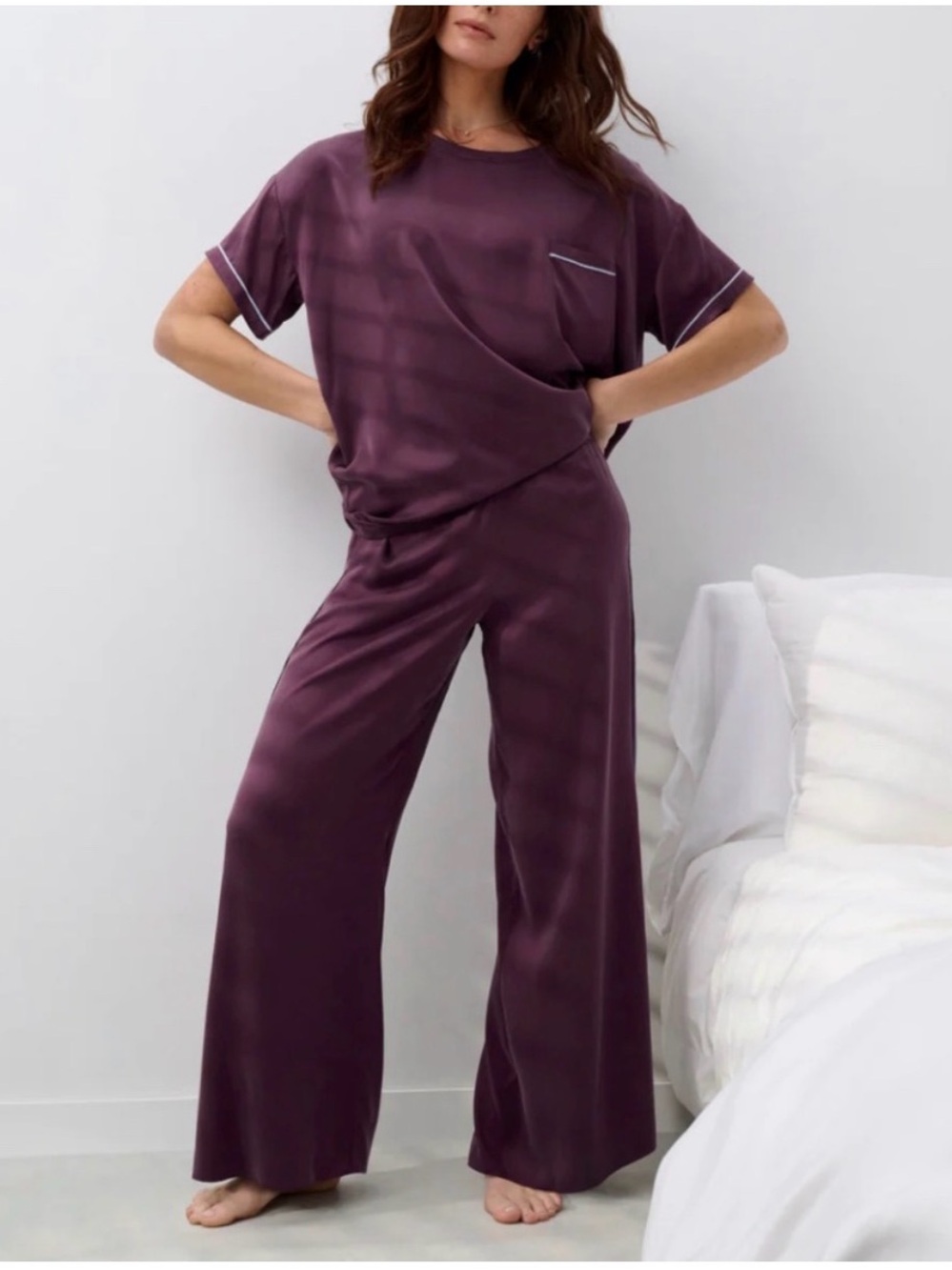 LUNYA Washable Silk Pajama Set
